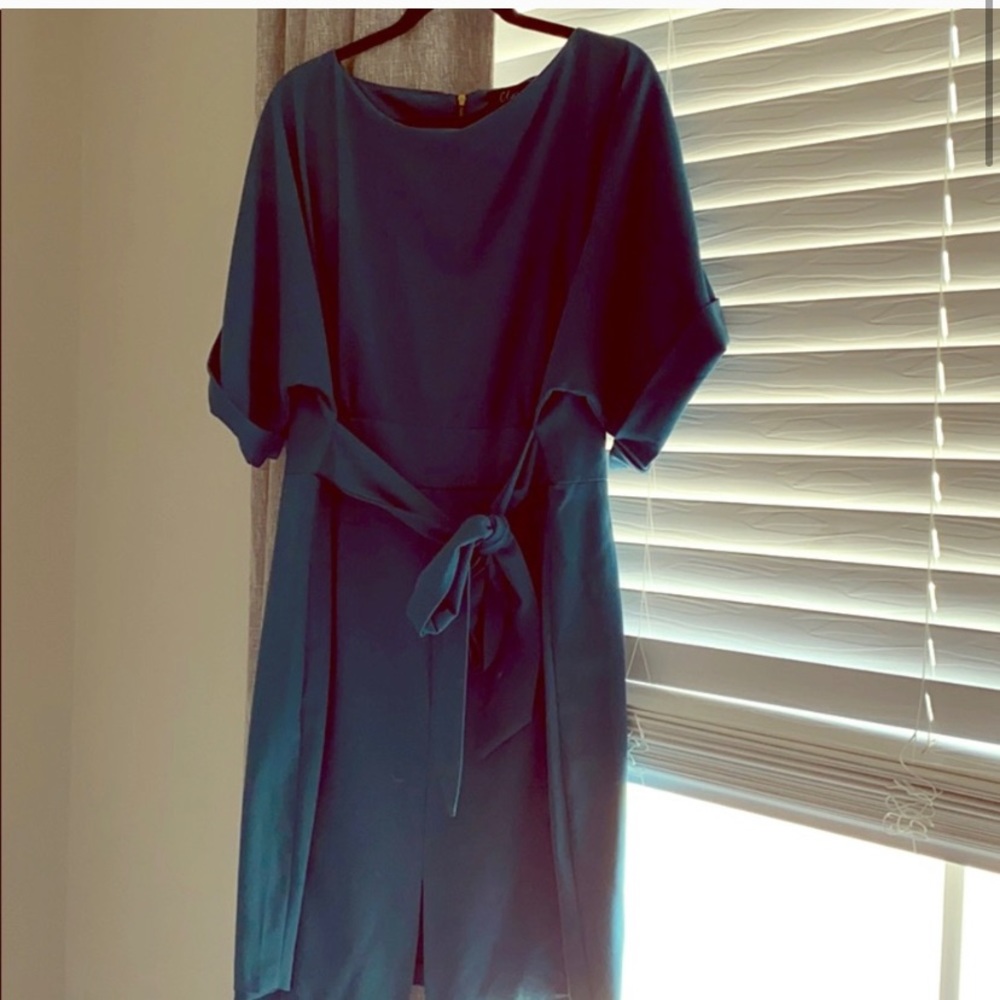 ModCloth teal dress EUC